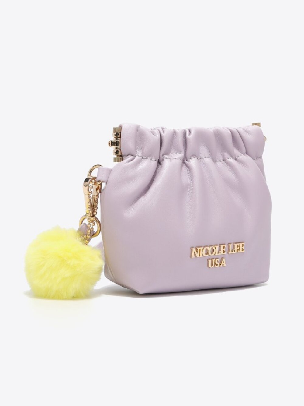 NWT Nicole Lee USA Faux Leather Pouch - Picture 2 of 3